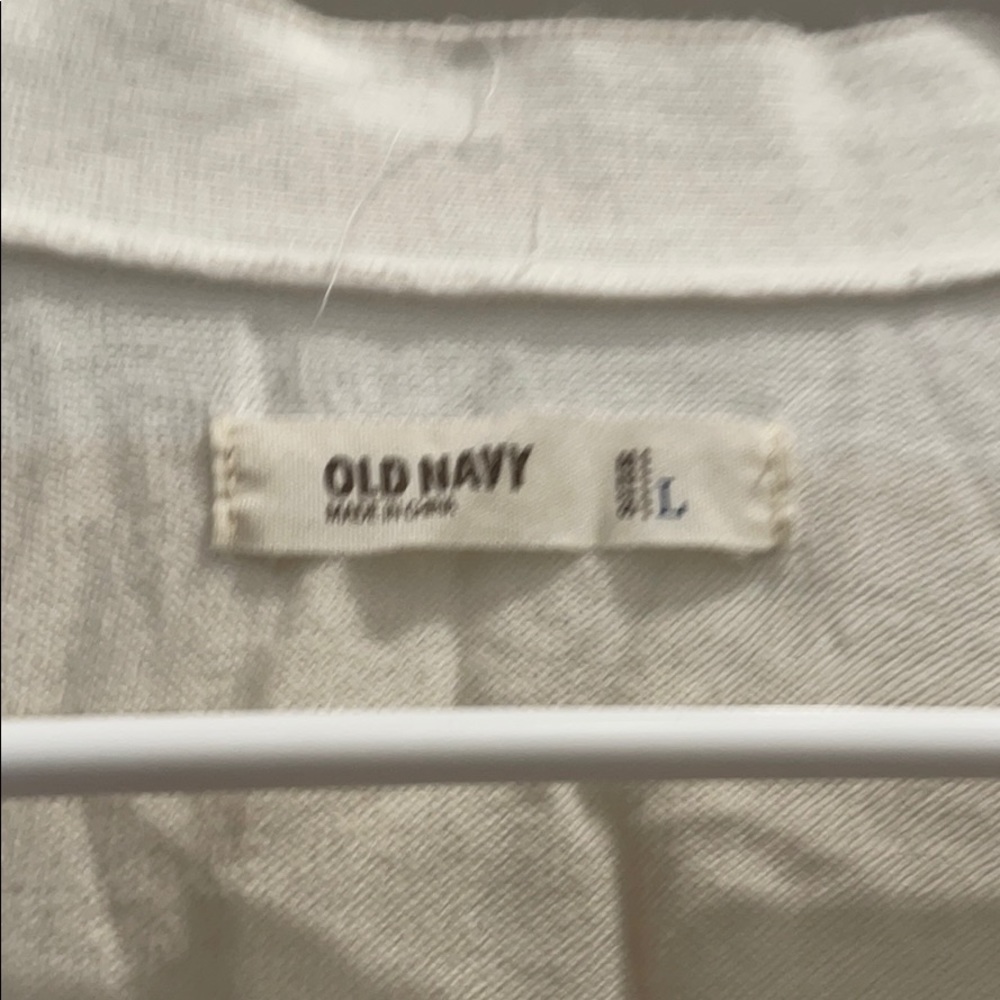 Old Navy size large button down - Picture 3 of 3